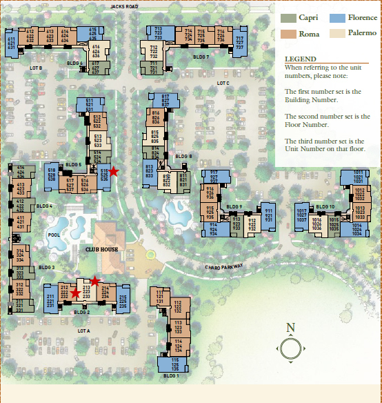 Bella Piazza Site Plan