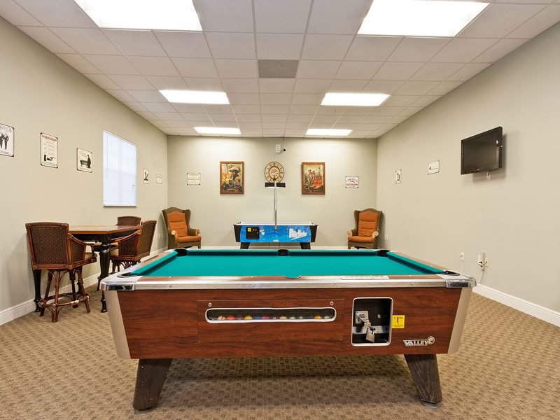 Oakwater Resort Billiards Pool Room