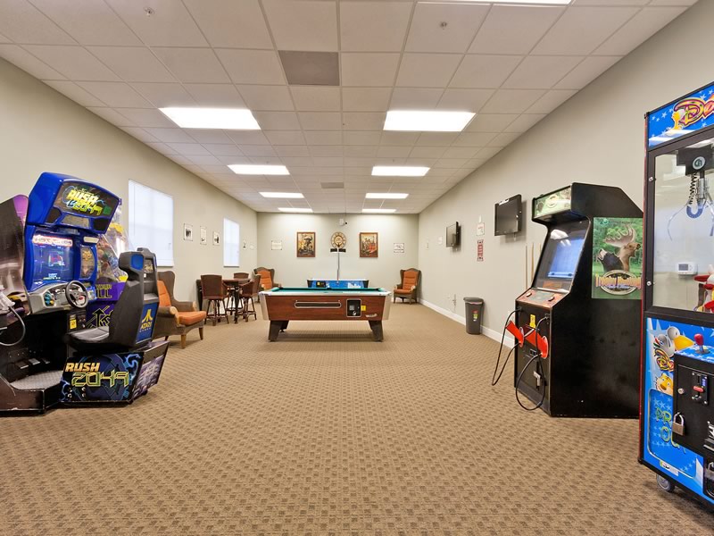 Oakwater Resort Games Room