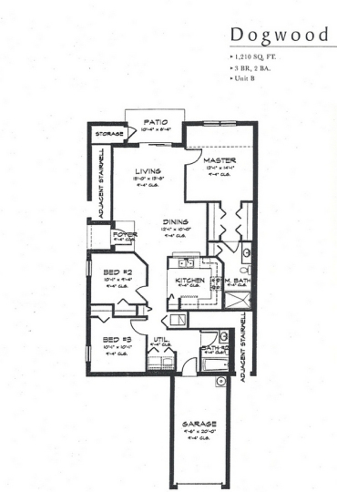 Oakwater Resort 3 Bed Dogwood