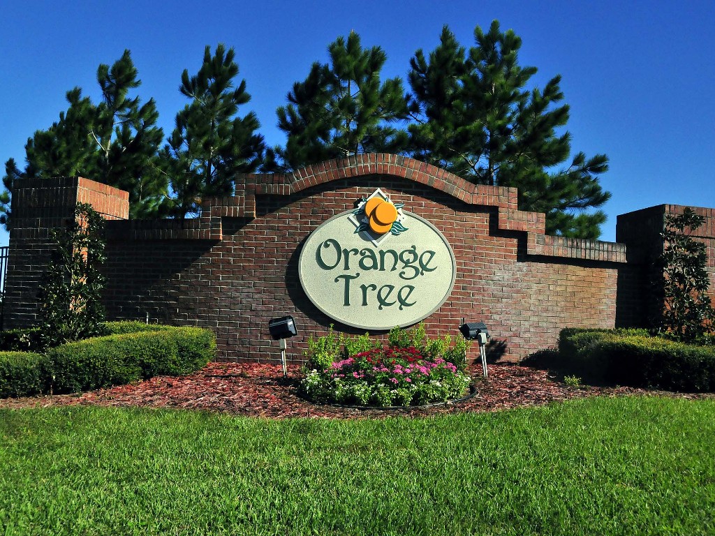 Orange Tree Entrance