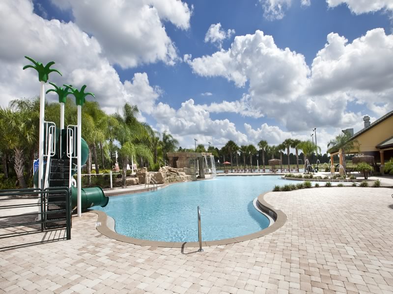 Paradise Palms Resort Pool Area