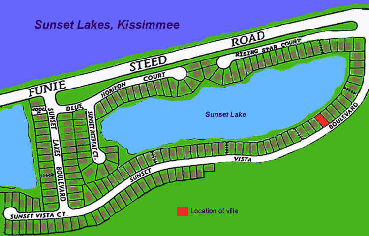 Sunset Lakes Community Site Plan